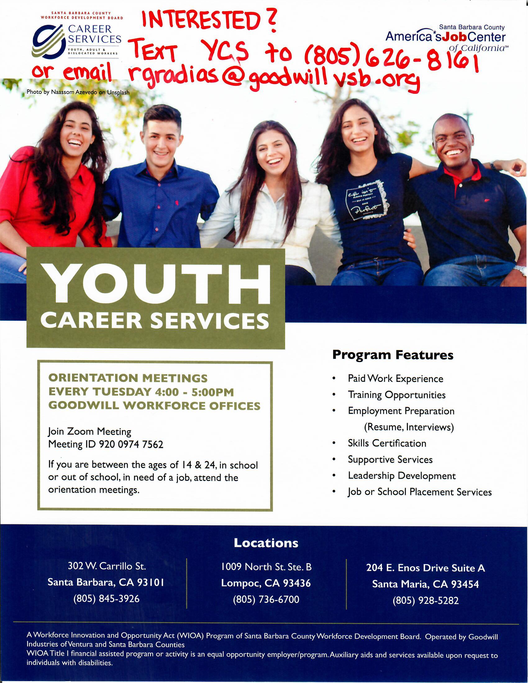 Goodwill Career Services Program