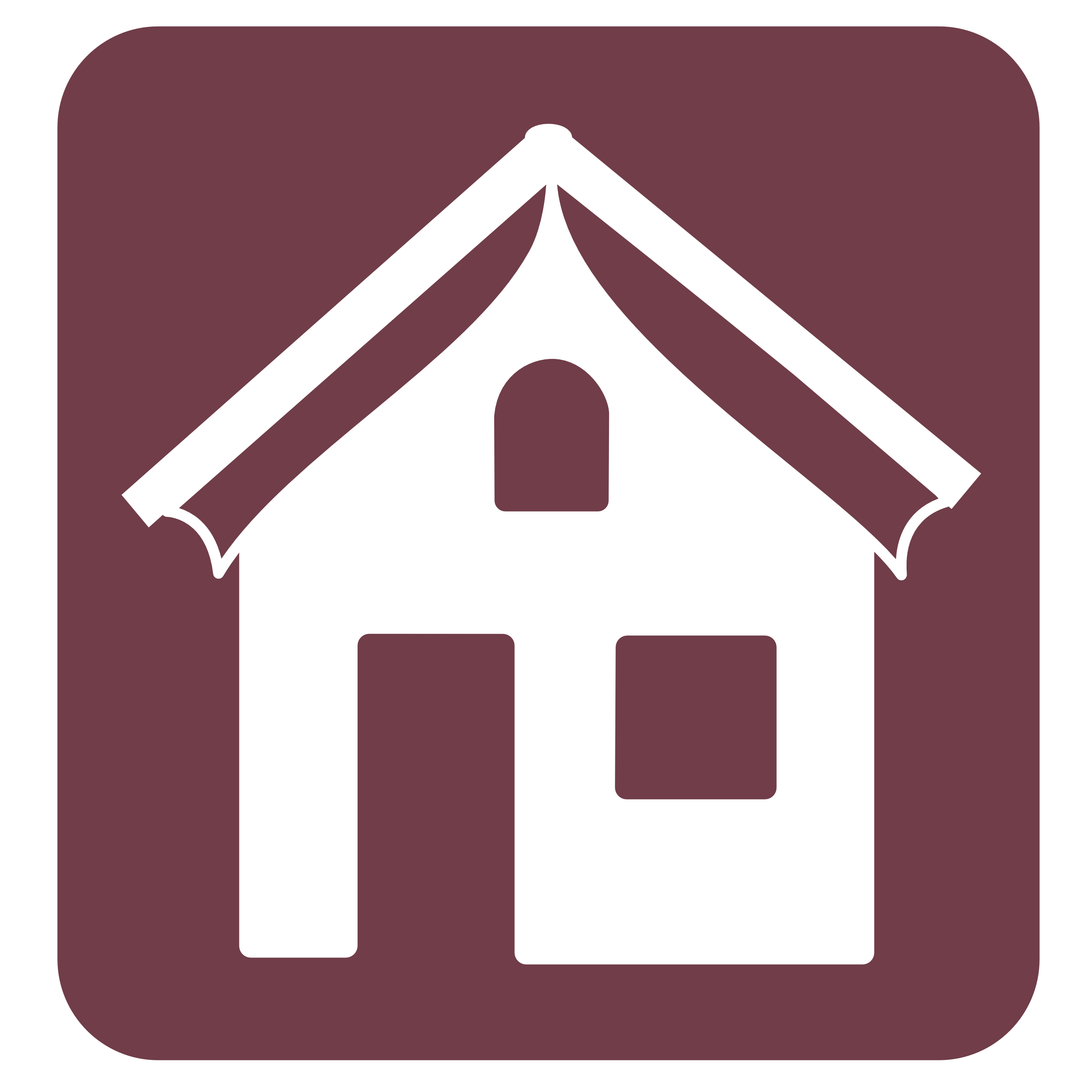 Pathways H.O.M.E. brand-mark featuring an icon of a house